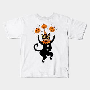 Halloween Cat Kids T-Shirt